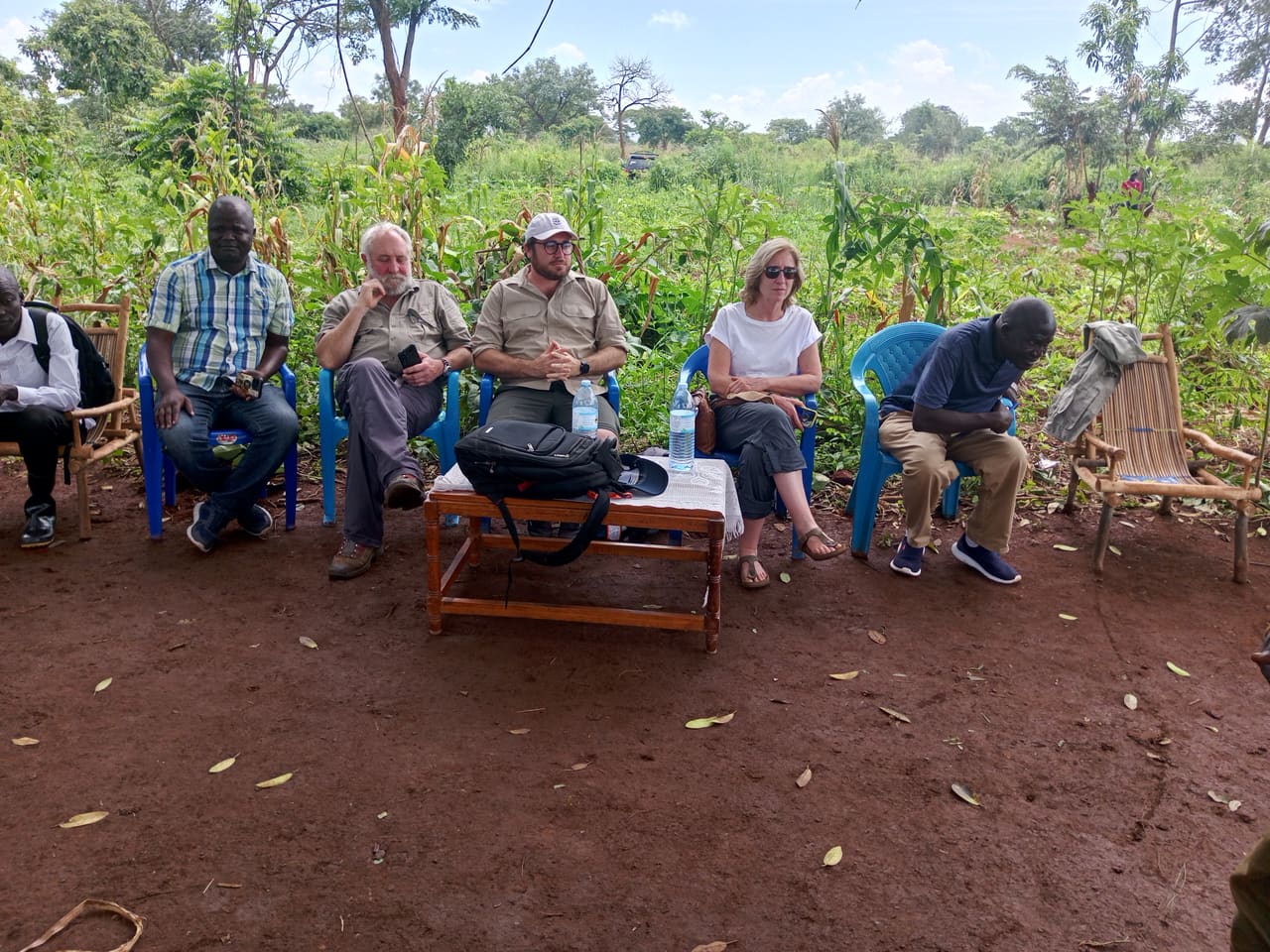 A BREFON field assessment with a household affected by conflict and illness.